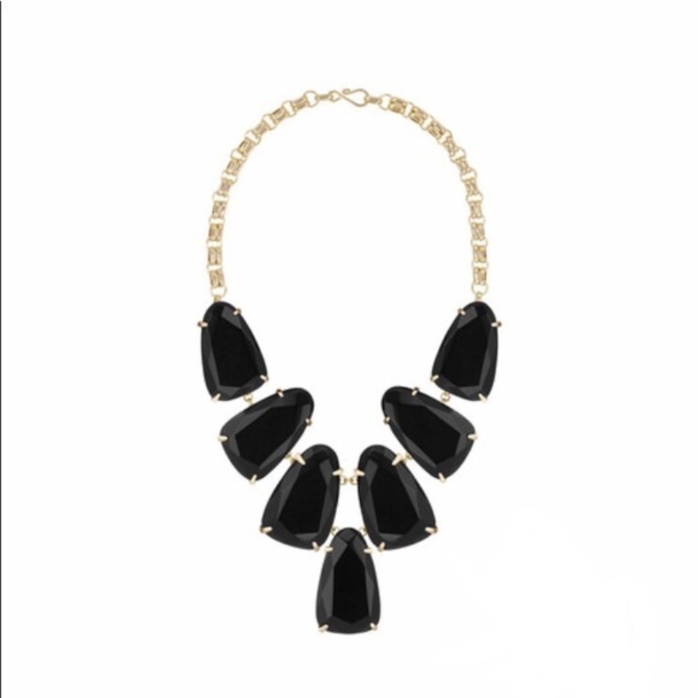 Kendra Scott Black Harlow Necklace